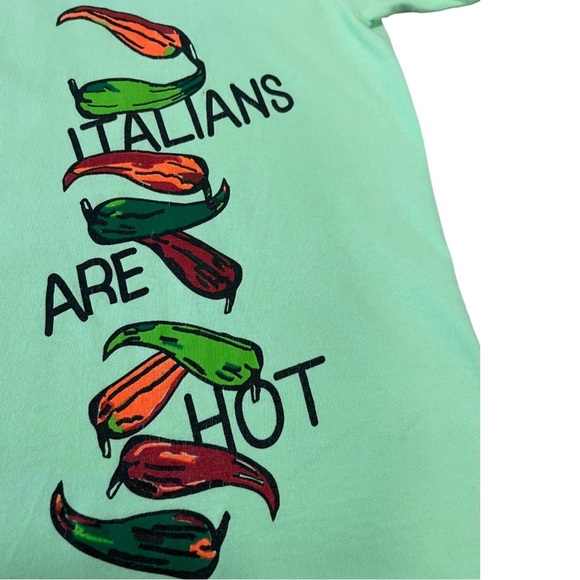 Vintage Single Stitch “Italian’s Are Hot” Shirt - Picture 3 of 10